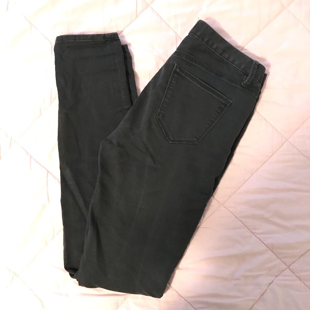 Madewell black skinny jeans